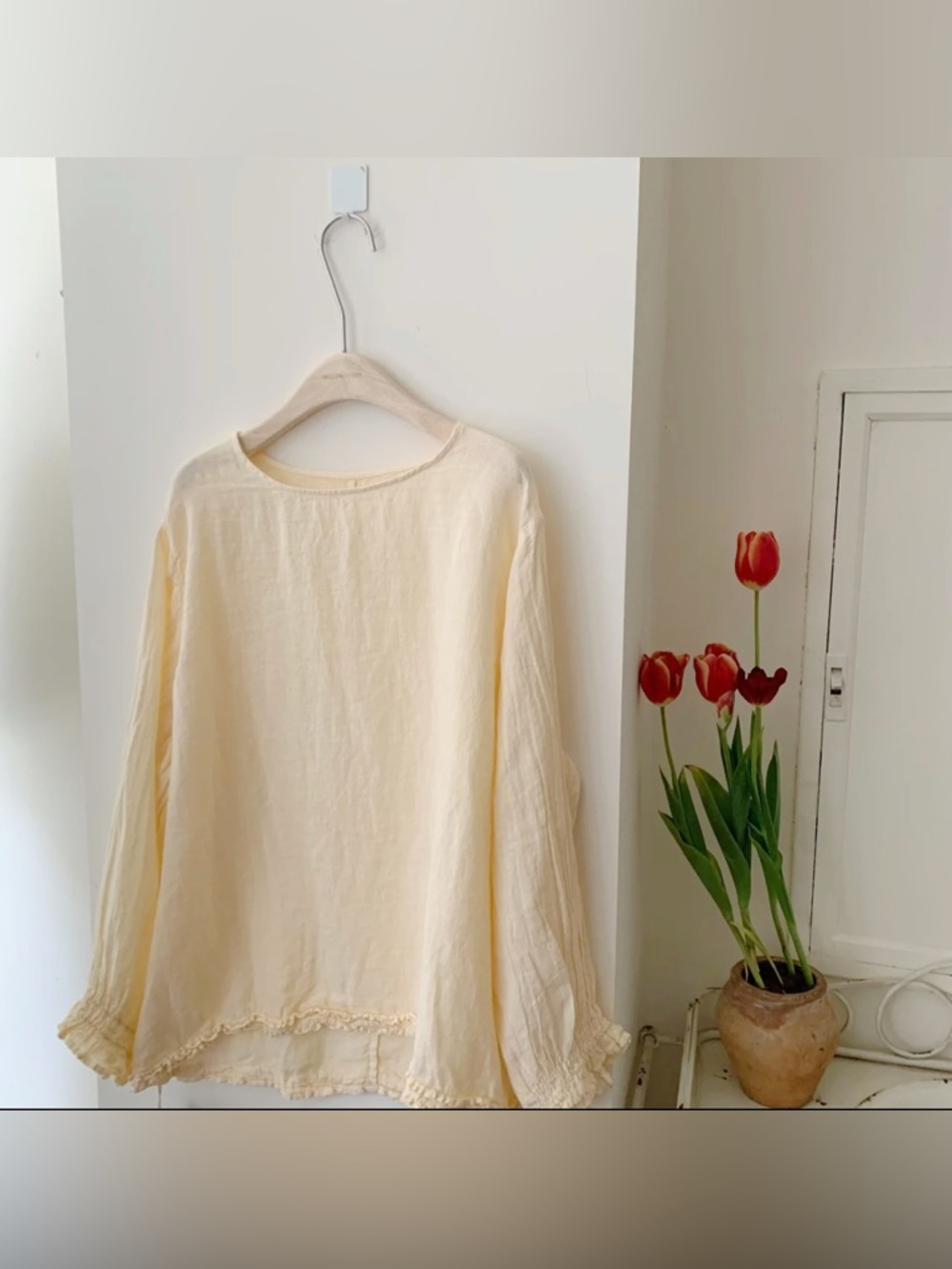 100% Linen Tunic Top - Brand New with Tags